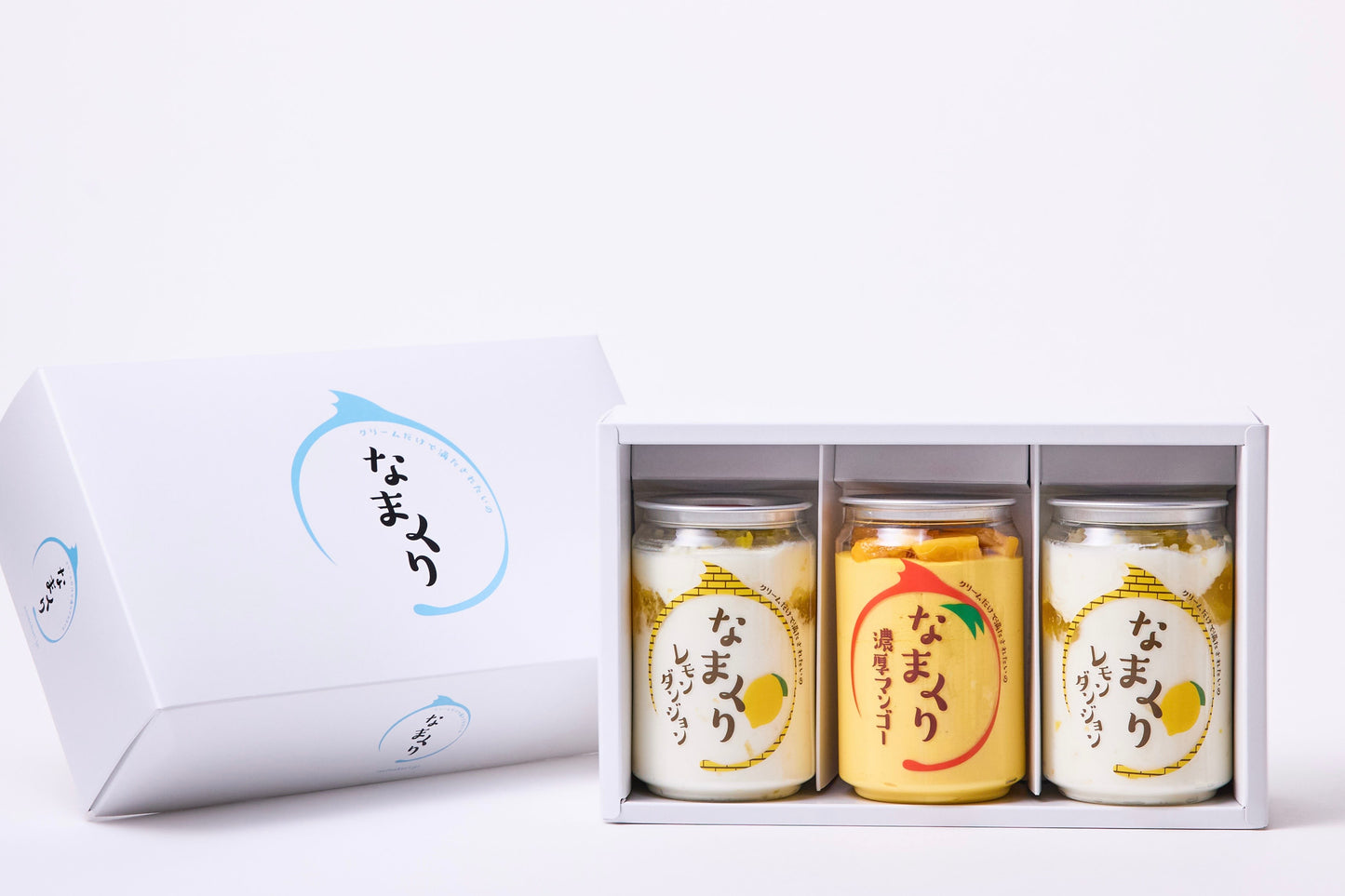 濃厚マンゴー1缶、レモンダンジョン2缶セットギフトボックス【到着予定日:7月5日までにお届け】