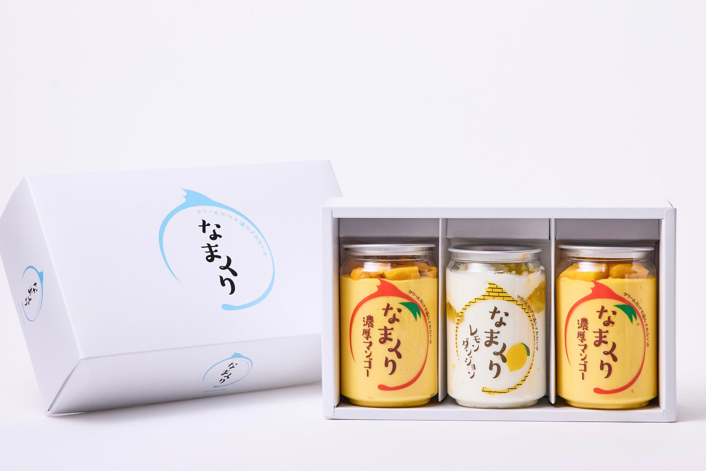 濃厚マンゴー2缶、レモンダンジョン1缶セットギフトボックス【到着予定日:7月5日までにお届け】