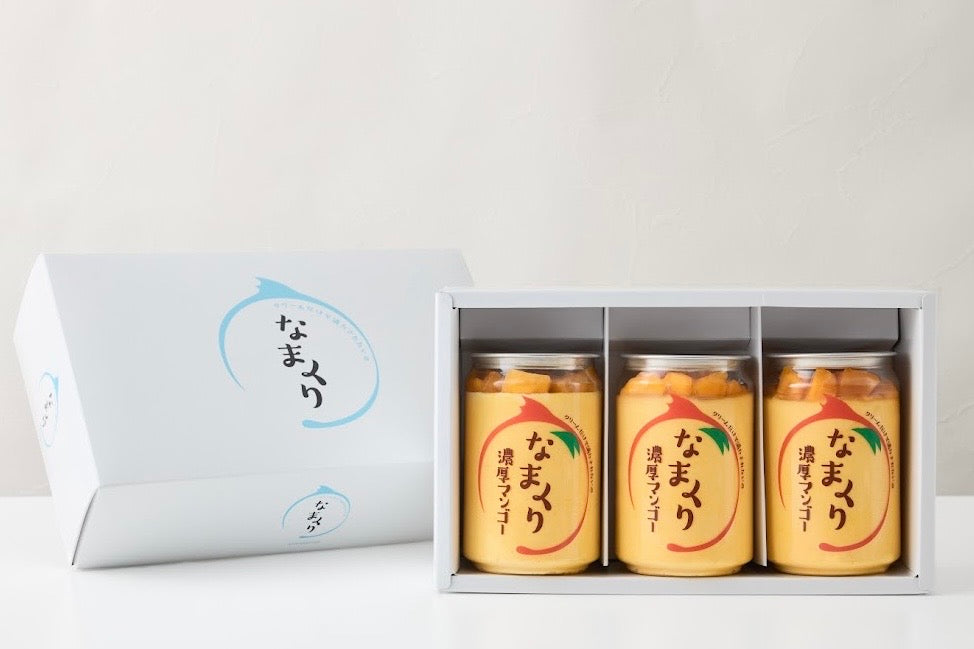 濃厚マンゴー3缶セットギフトボックス【到着予定日：7月5日までにお届け】