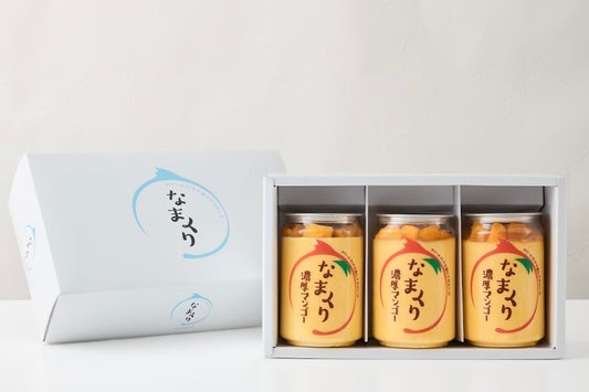 濃厚マンゴー3缶セットギフトボックス【到着予定日：7月5日までにお届け】